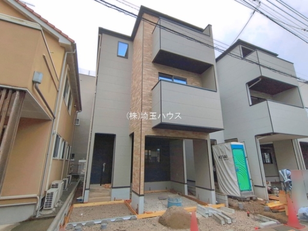 川口市鳩ヶ谷緑町1期　新築戸建て　全3棟