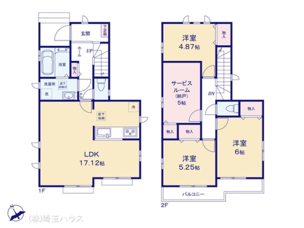 川口市江戸3丁目30番　新築戸建て　全2棟