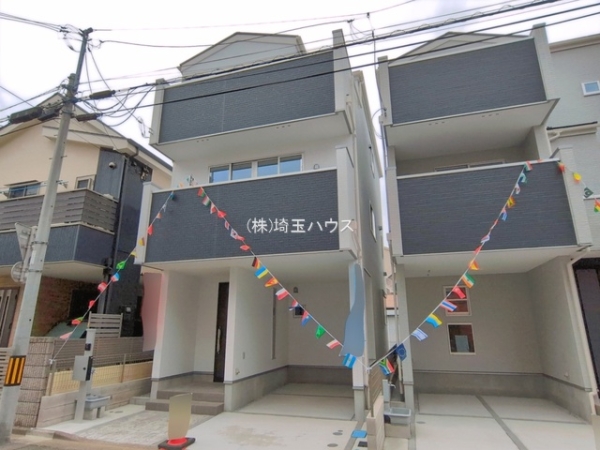 川口市並木409　新築戸建て　全2棟