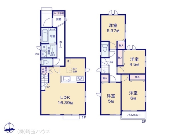 川口市赤井四丁目25番　新築戸建て　全2棟