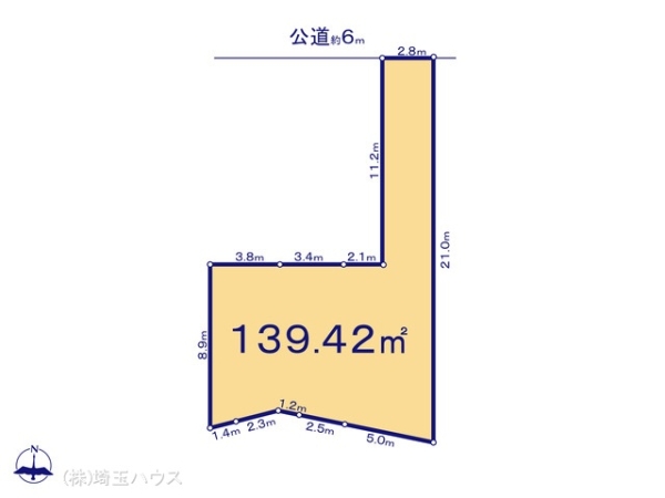 川口市峯15期 土地 全1区画
