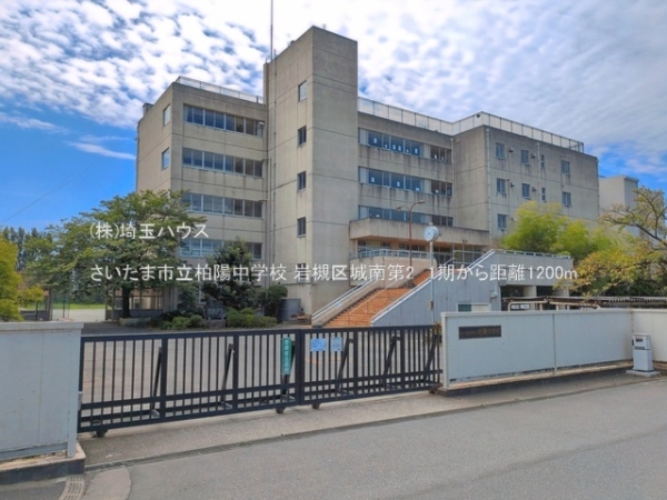 岩槻区城南第2　1期　新築戸建て　全2棟(さいたま市立柏陽中学校)