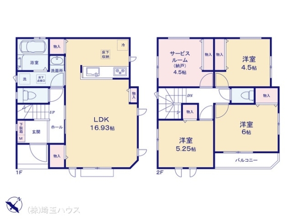 川口市上青木6丁目32番　新築戸建て　全2棟