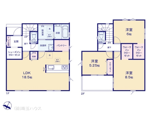 春日部市粕壁東10期　新築戸建て　全10棟