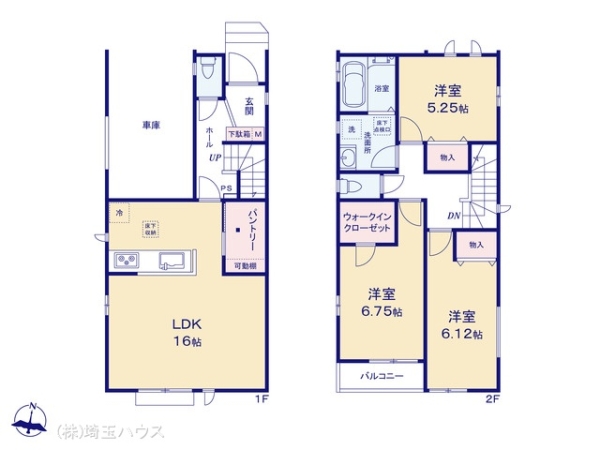 さいたま市南区辻5丁目1319番 新築戸建て 全2棟