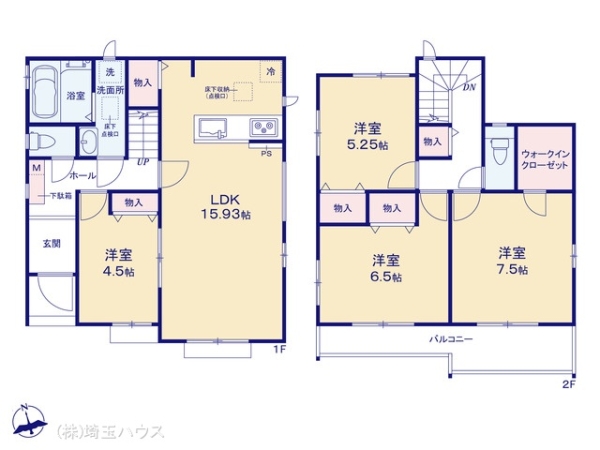 川口市大字安行領根岸1154番　新築戸建て　全2棟
