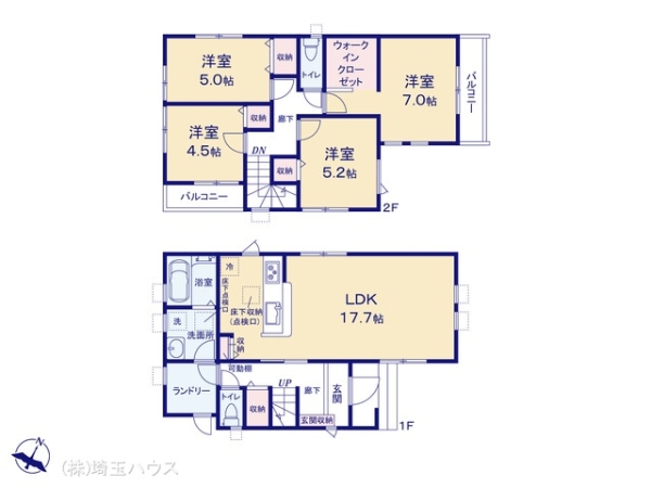 川口市長蔵　新築戸建て　全4棟