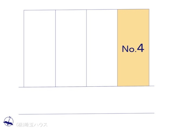 川口市小谷場070　新築戸建て　全4棟