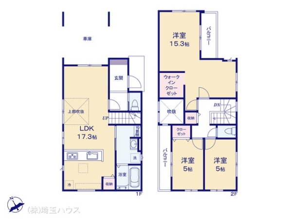 さいたま市南区太田窪37期　新築戸建て　全1棟