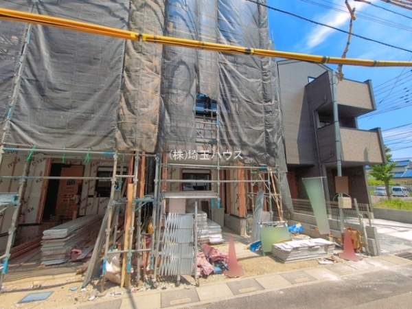 川口市鳩ヶ谷緑町1期　新築戸建て　全3棟