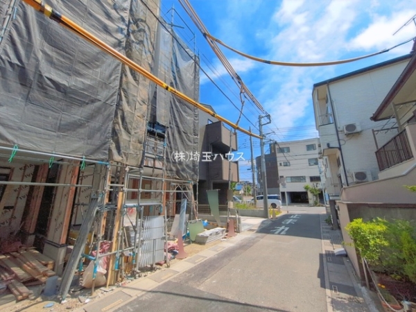 川口市鳩ヶ谷緑町1期　新築戸建て　全3棟