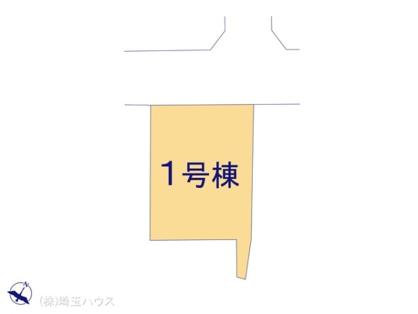 川口市鳩ヶ谷本町409　新築戸建て　全1棟