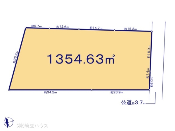 北葛飾郡松伏町築比地 土地 全1区画