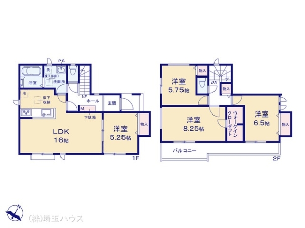 川口市芝高木1丁目5759番 新築戸建て 全5棟