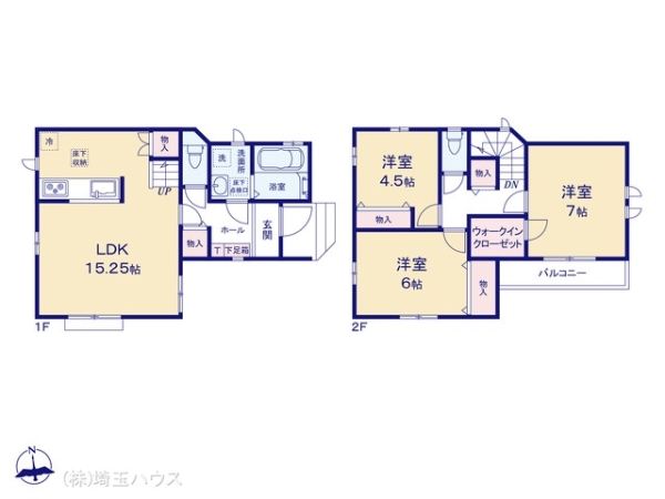 川口市大字安行領根岸1899番 新築戸建て 全2棟