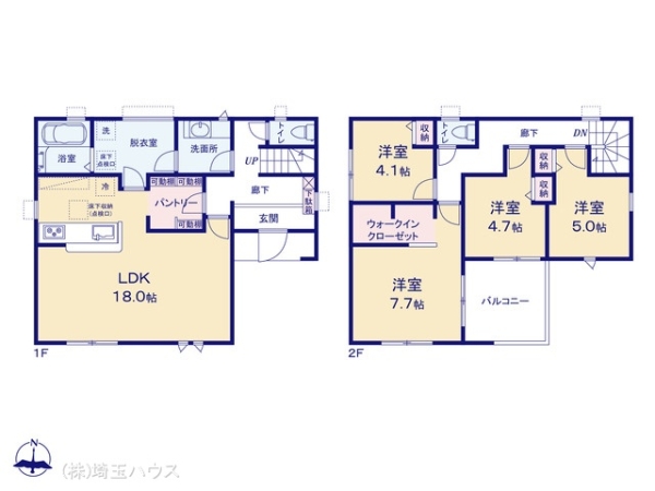 春日部市米島第33 新築戸建て 全1棟