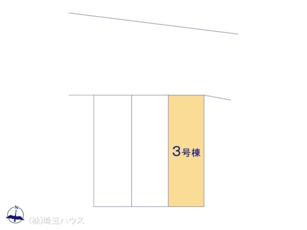 越谷市登戸町　新築戸建て　全3棟