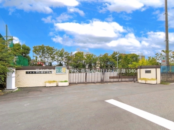 草加小山217　新築戸建て　全1棟(草加市立花栗中学校)