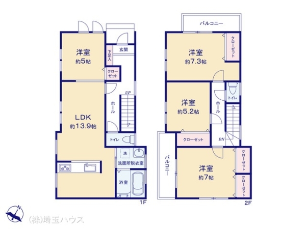 川口市戸塚東2丁目　中古戸建
