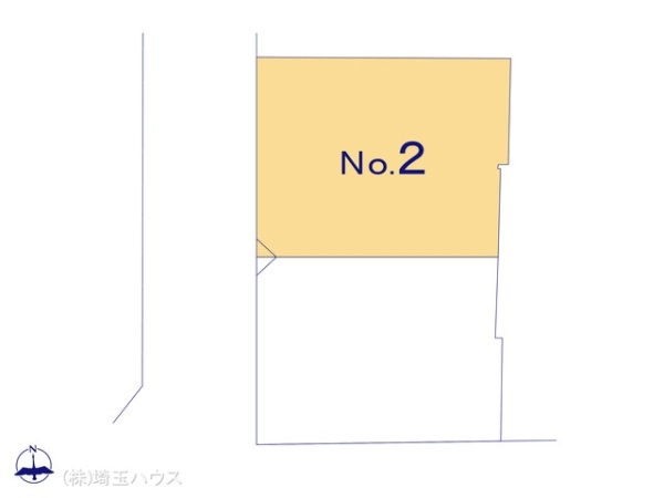 川口市南鳩ヶ谷714　新築戸建て　全2棟