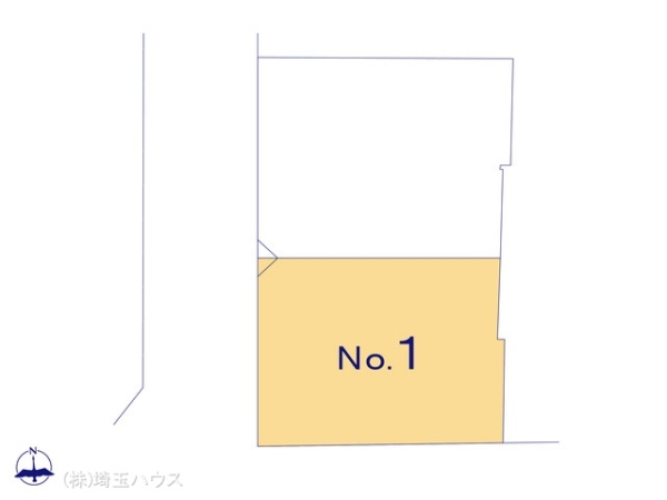 川口市南鳩ヶ谷714　新築戸建て　全2棟