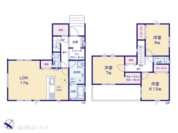 春日部市豊町5期　新築戸建て　全1棟