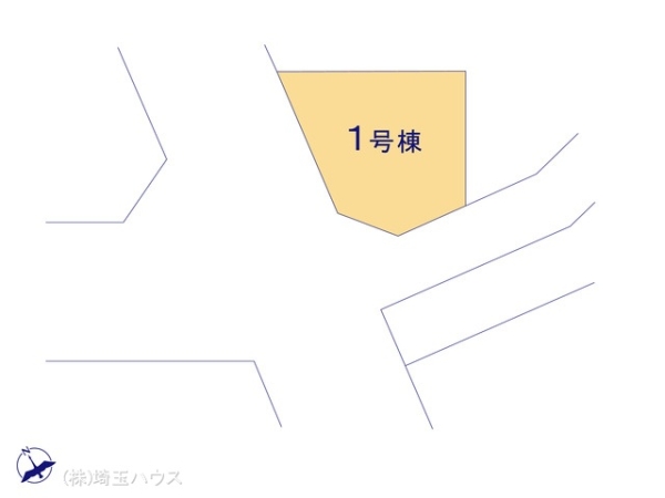 杉戸町内田　新築戸建て　全1棟
