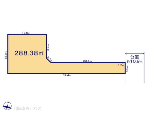 久喜市栗橋中央２丁目の土地