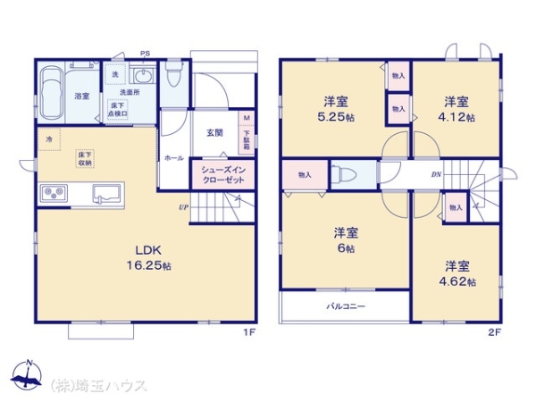 川口市青木3丁目91番 新築戸建て 全4棟