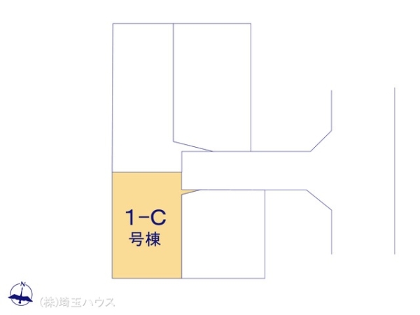 川口市青木3丁目91番　新築戸建て　全4棟