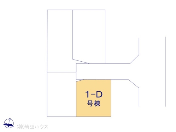 川口市青木3丁目91番　新築戸建て　全4棟