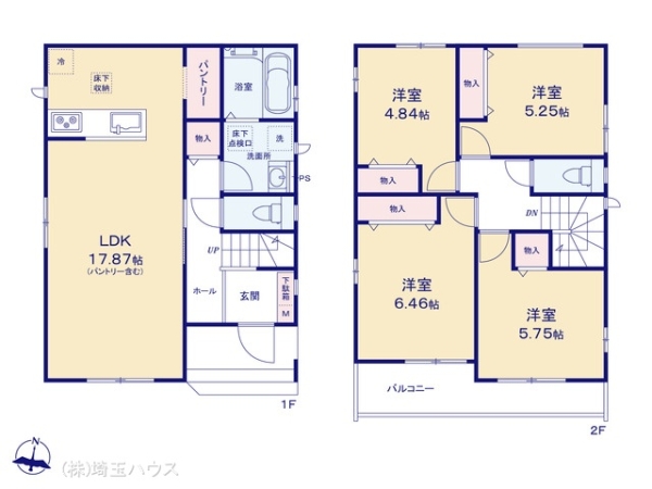 川口市青木3丁目91番 新築戸建て 全4棟
