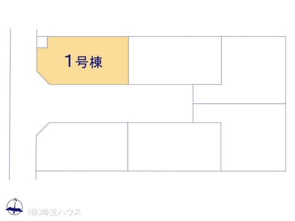 岩槻区東町1期　新築戸建て　全6棟