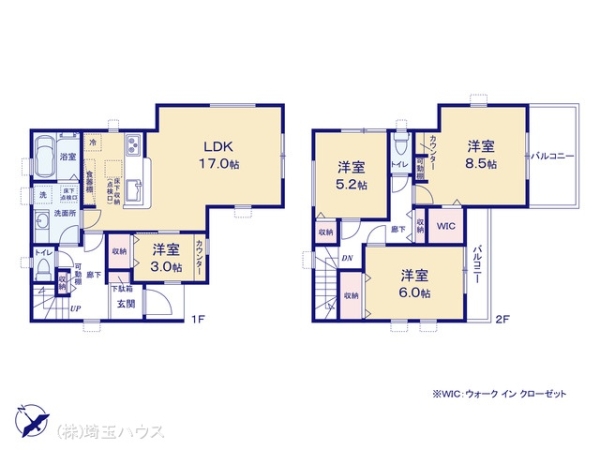 岩槻区美幸町2期 新築戸建て 全1棟