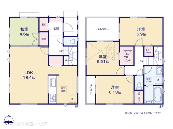 川口市芝144 新築戸建て 全3棟
