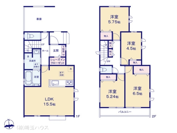 さいたま市南区太田窪5丁目1633番　新築戸建て　全1棟