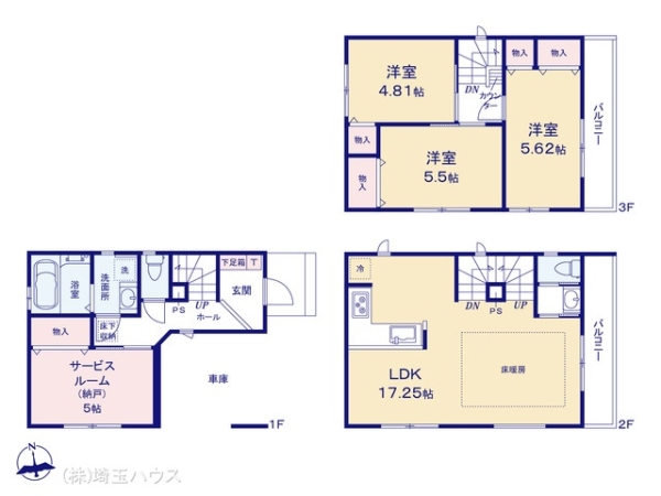 川口市元郷4丁目 新築戸建て 全2棟
