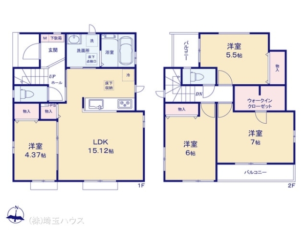 川口市芝中田2丁目26番 新築戸建て 全6棟