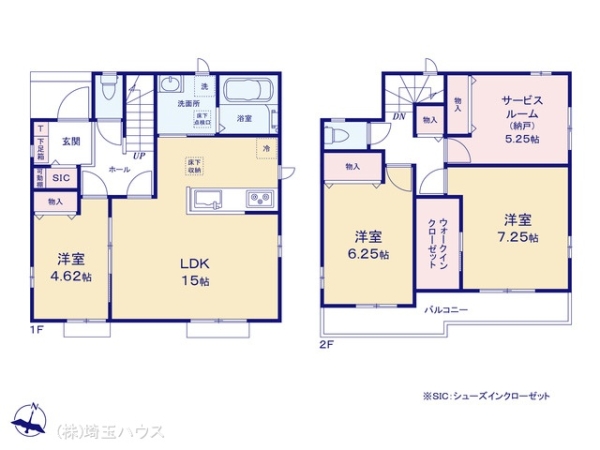 春日部市一ノ割1丁目497番　新築戸建て　全8棟