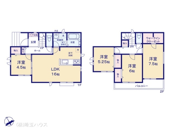 春日部市下蛭田184番 新築戸建て 全1棟
