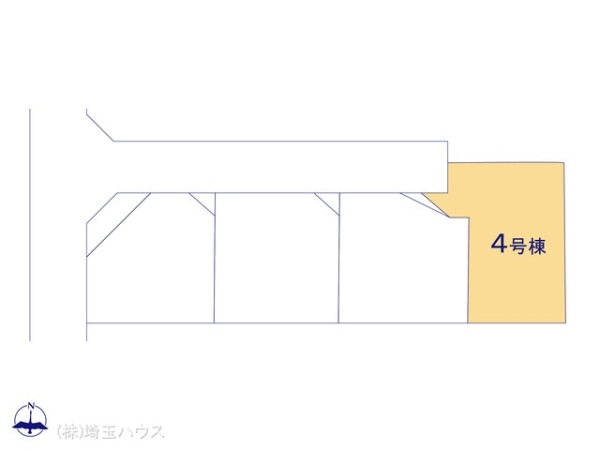 川口市上青木20期　新築戸建て　全4棟