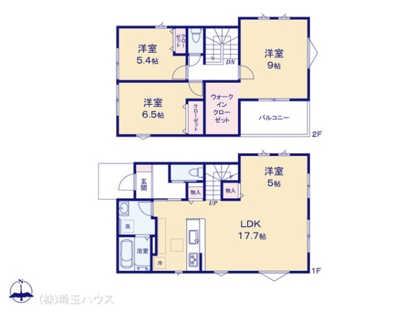 草加市弁天1期 新築戸建て 全1棟