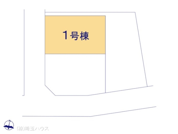 さいたま岩槻区城南1丁目25ー1期　新築戸建て　全3棟