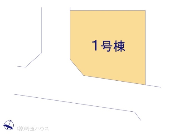 草加市弁天2丁目　新築戸建て　全1棟