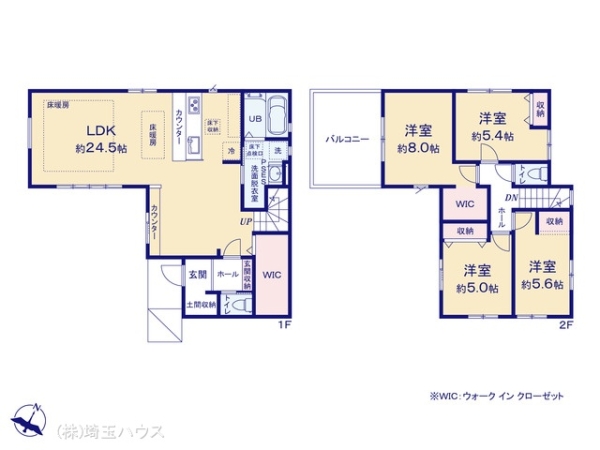 草加市弁天7期 新築戸建て 全1棟