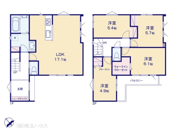 川口市芝07005 新築戸建て 全1棟