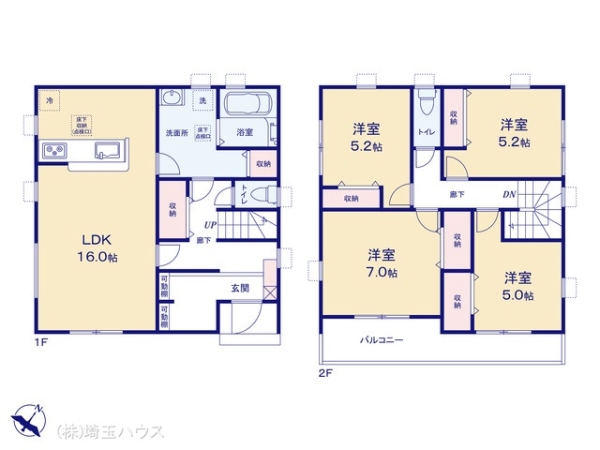 春日部市緑町　新築戸建て　全7棟