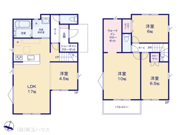 さいたま市見沼区島町1期　新築戸建て　全1棟