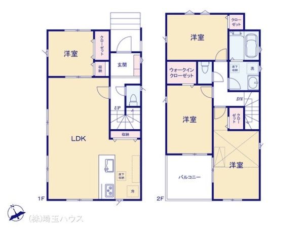 さいたま市見沼区丸ヶ崎町010 新築戸建て 全2棟