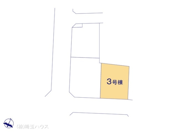 幸手市緑台1丁目6期　新築戸建て　全3棟